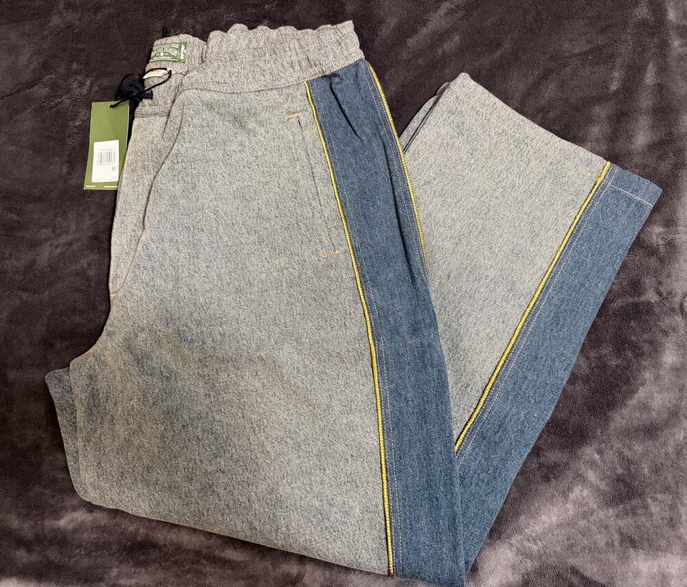 Denim Tears x Levi's Fleur De-Lis Denim Track Pants